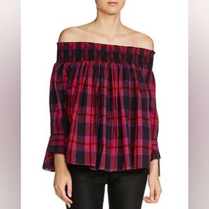 Maje Lafox Off the Shoulder Top